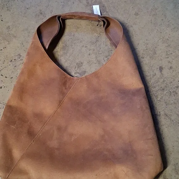 NWT Womens Banana Republic Tan Leather Bag - Picture 2 of 5